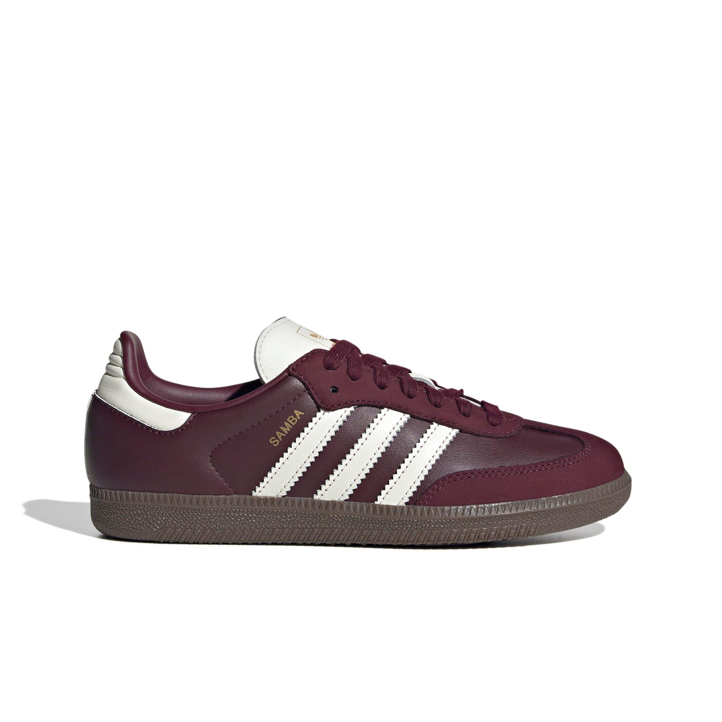adidas Originals Samba OG "Maroon/Off White" Women's Shoe - MAROON/WHITE